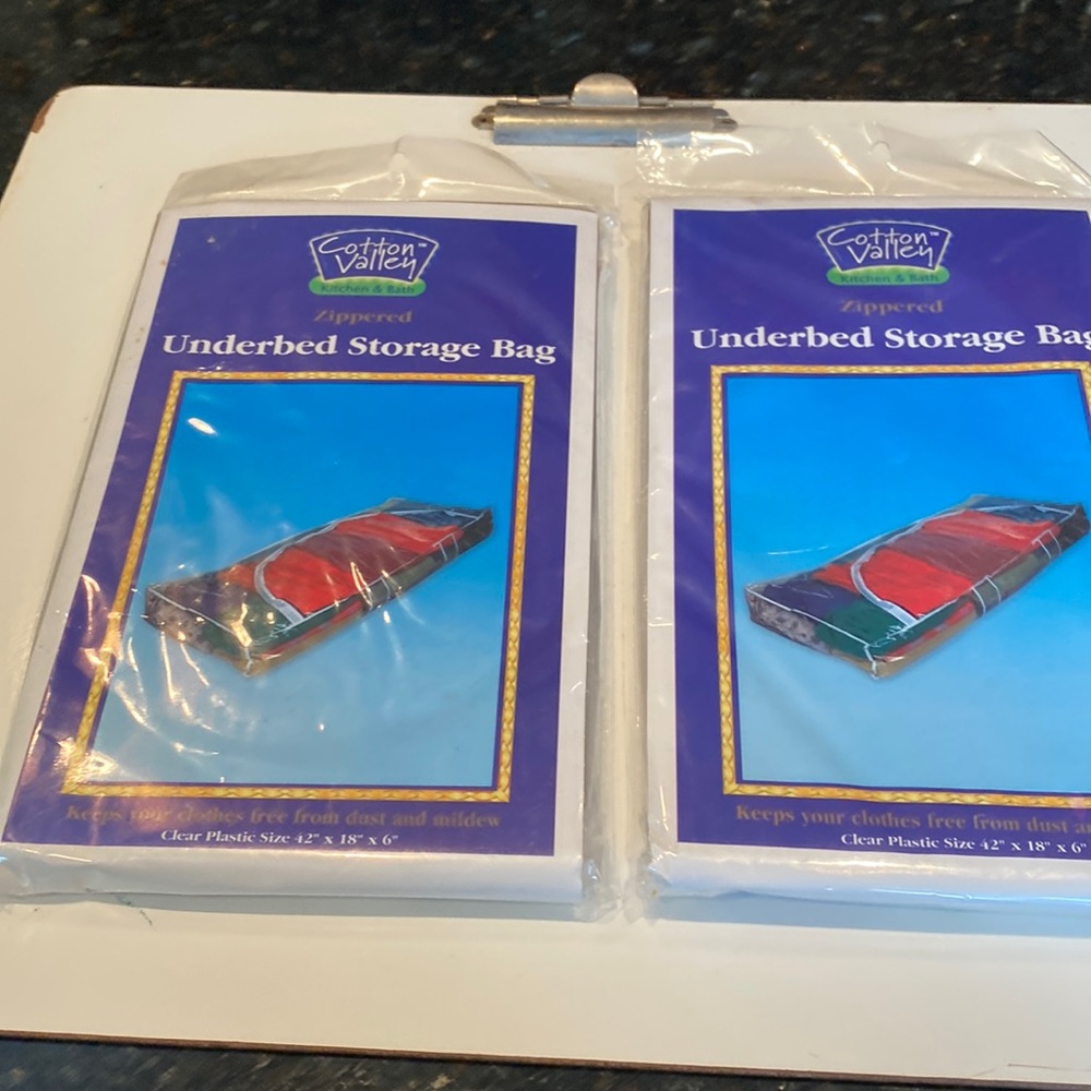 NWT Set of 2 Underbed Storage Bags